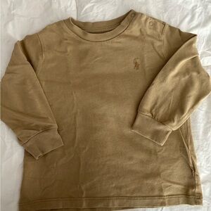 Nude Ralph Lauren Long Sleeve Baby Tee